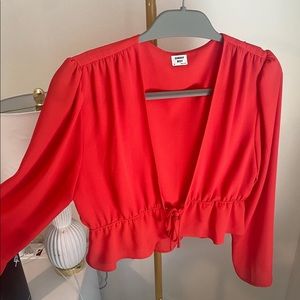 Sunday Best Top from Aritzia - Red